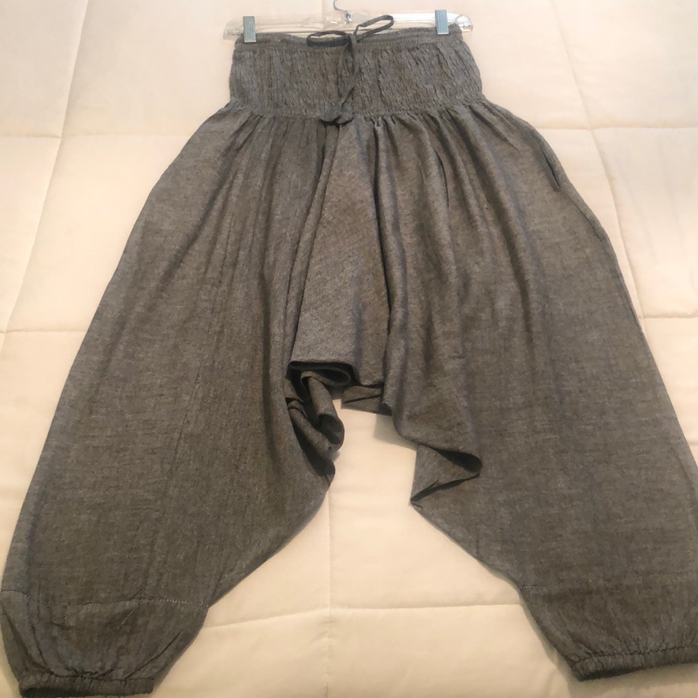 Gray Haram Jumpsuit Pants or Hammer-Time Baggys (NWOT)